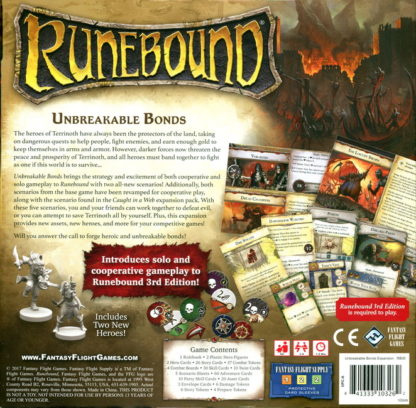 Unbreakable Bonds (Runebound 3nd Ed. expansion) - Afbeelding 2
