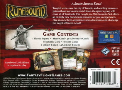 Caught in a Web (Runebound 3nd Ed. Scenario pack) - Afbeelding 2