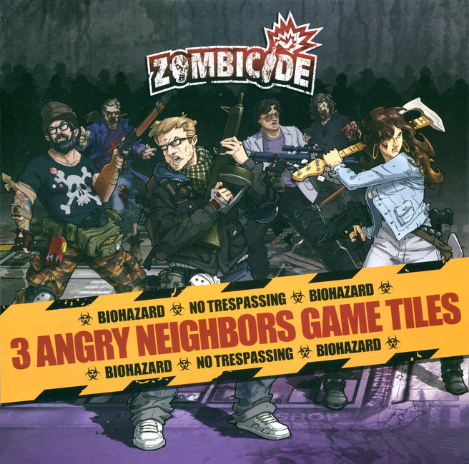 3 Angry Neighbours Game Tiles Pack (Zombicide expansion) - Image 3
