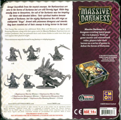 Reptisaurians (Massive Darkness Enemy Box, expansion) - Afbeelding 2