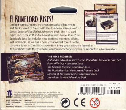 Pathfinder Spires of Xin-Shalast Adventure Deck - Afbeelding 3