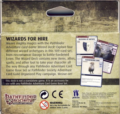 Pathfinder Wizard Class Deck - Afbeelding 3