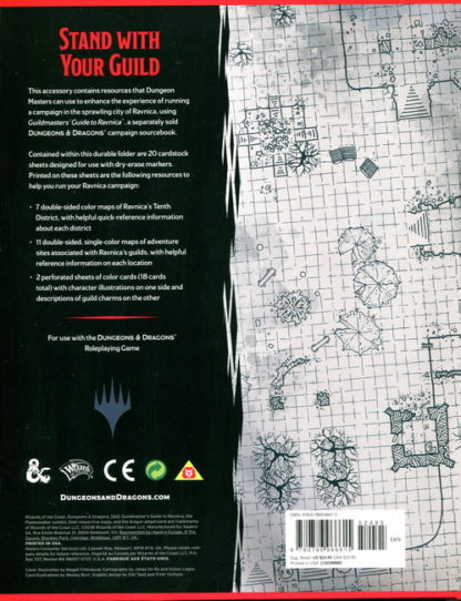 D&D 5.0 Guildmaster's Guide to Ravnica Map Pack - Afbeelding 2