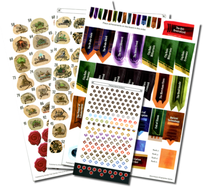 Gloomhaven Removable Sticker Set - Afbeelding 4