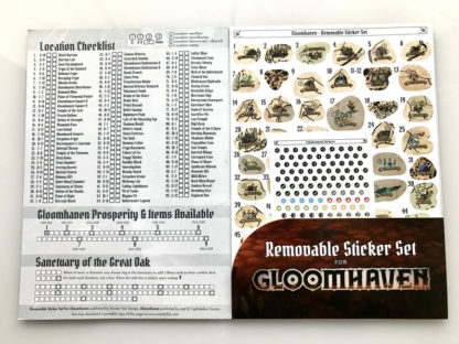 Gloomhaven Removable Sticker Set - Afbeelding 6