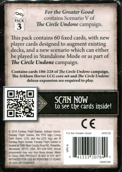 For the Greater Good (Arkham Horror The Card Game LCG exp.) - Image 4