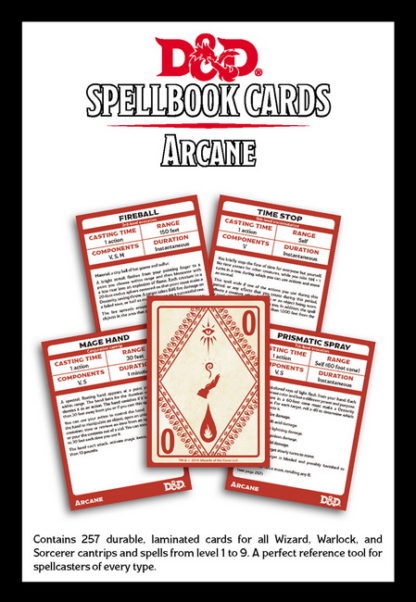 D&D Spellbook Cards - Arcane - Image 2