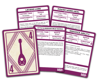 D&D Spellbook Cards - Bard - Image 3