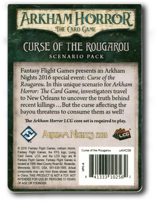Curse of the Rougarou (Arkham Horror The Card Game LCG exp.) - Image 3