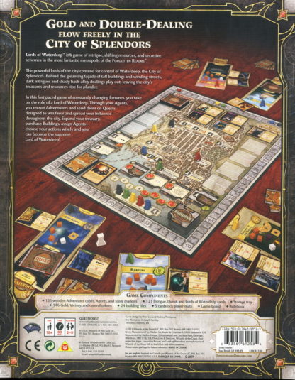 D&D Lords of Waterdeep Boardgame - Afbeelding 2