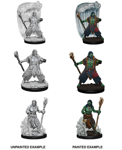 Male Water Genasi Druid (D&D Nolzur's Marvelous Miniatures)(2) - Afbeelding 2