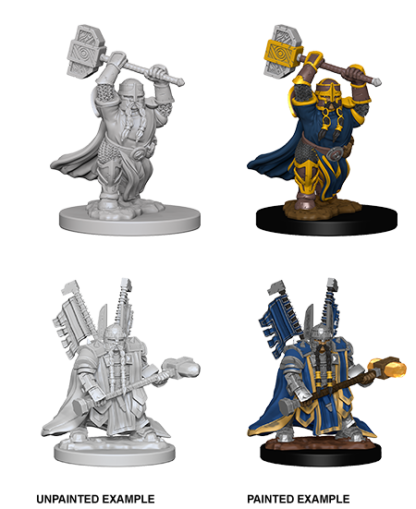Dwarf Male Paladin (D&D Nolzur's Marvelous Miniatures)(2) - Afbeelding 4