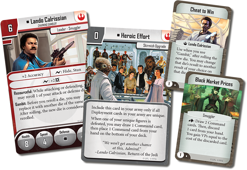 Lando Calrissian (Star Wars Imperial Assault, ally exp.) - Afbeelding 3