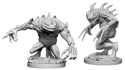 Gray Slaad & Death Slaad (D&D Nolzur's Marvelous Miniatures)(2)