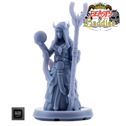 Cultist 4 (Beasts & Baddies 3D print, resin)