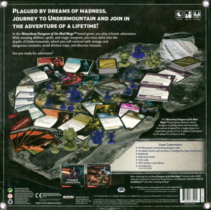 D&D Waterdeep: Dungeon of the Mad Mage Board Game - Afbeelding 6