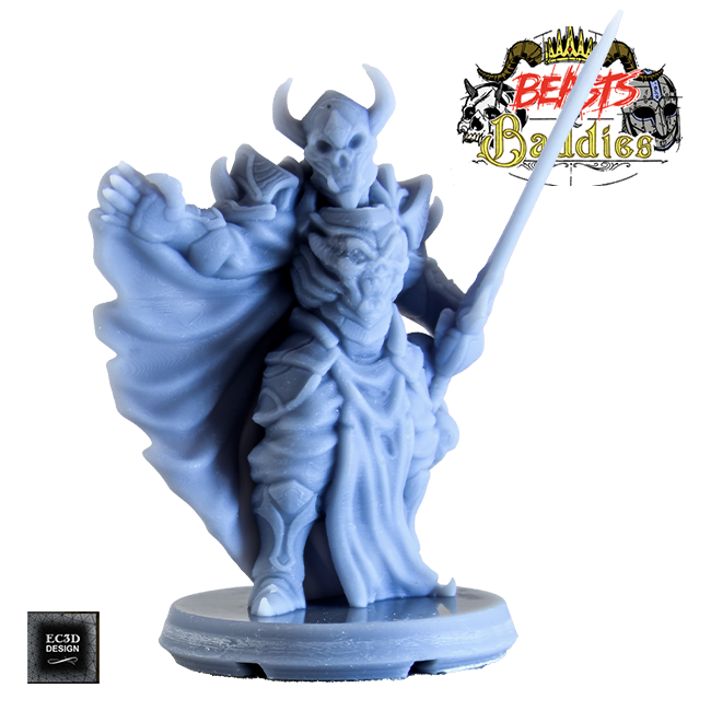 Death Knight (Beasts & Baddies 3D print, resin)