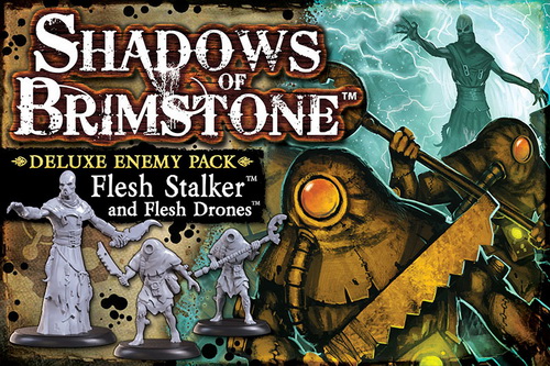 Flesh Stalker and Flesh Drones (Shadows of Brimstone Deluxe Enemy Pack)