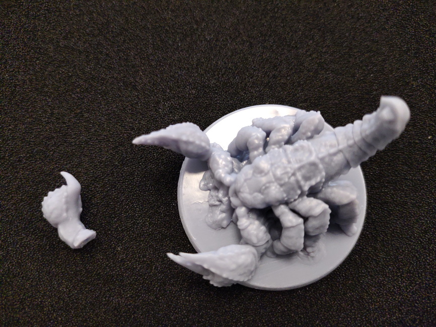 Giant Scorpion (Beasts & Baddies 3D print, resin) - Afbeelding 2