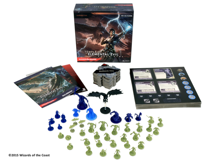 D&D Temple of Elemental Evil Boardgame - Afbeelding 2