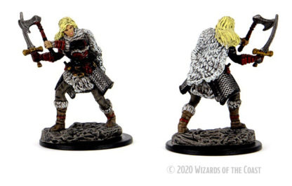 Female Human Barbarian (D&D Premium Painted Miniature)(1) - Afbeelding 4
