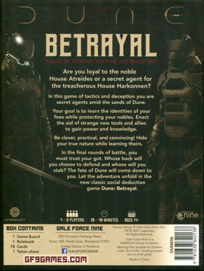 Dune - Betrayal - Afbeelding 2