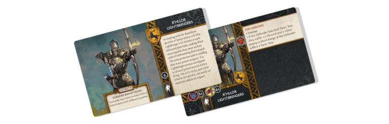 A Song of Ice & Fire: Tabletop Miniatures Game - R'hllor Lightbringers