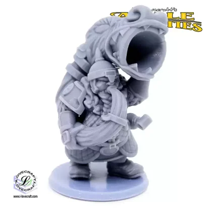 Dwarf Hornblower (A Tale of Two Cities 3D print, resin)