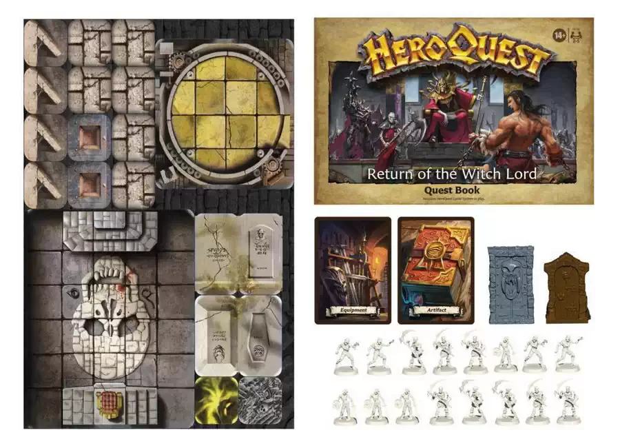 HeroQuest: Return of the Witch Lord Quest Pack - Afbeelding 3
