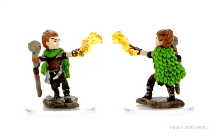 Male Gnome Druid (Pathfinder Battles Premium Painted Miniature)(1) - Afbeelding 4
