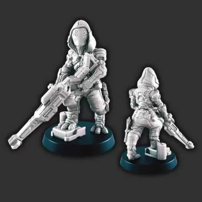 Assassin 1, based-decor (Titus X 3D print, resin) - Afbeelding 3