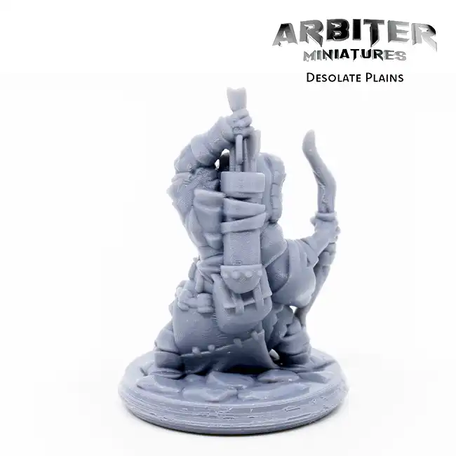 Goblin 03 (Archer) (Desolate Plains 3D print, resin) | Simtasia