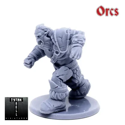 Orc Brawler (ORCS 3D print, resin) - Afbeelding 2