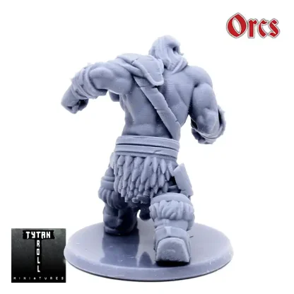 Orc Brawler (ORCS 3D print, resin) - Afbeelding 3