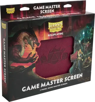 Dragon Shield Game Master Screen, Blood Red