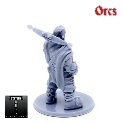 Orc with Crossbow (ORCS 3D print, resin) - Afbeelding 2