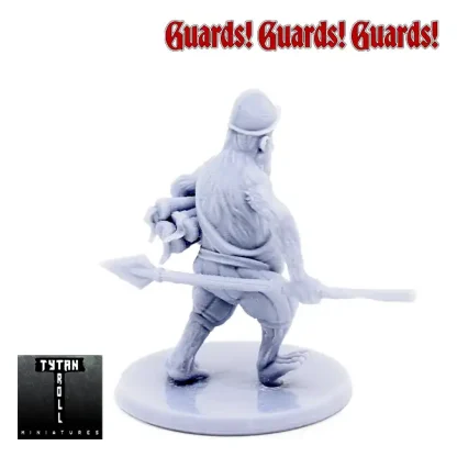Orangutan Guard (Guards! 3D print, resin) - Afbeelding 3