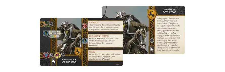 Champions of the Stag (A Song of Ice & Fire Miniatures game expansion) - Image 4
