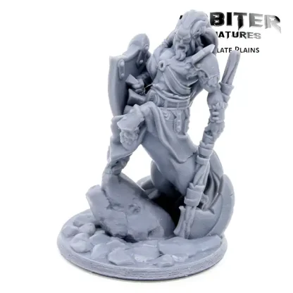 Centaur with Axe (Desolate Plains 3D print, resin)