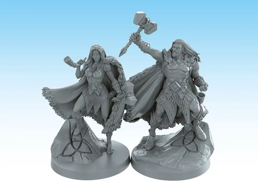 Sigrid/Sigurd Special Hero Pack (Thane/Skald), Sword & Sorcery - Afbeelding 4