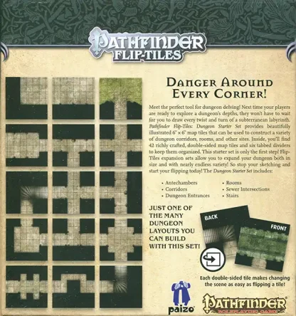 Pathfinder Flip-Tiles: Dungeon Starter Set - Afbeelding 2