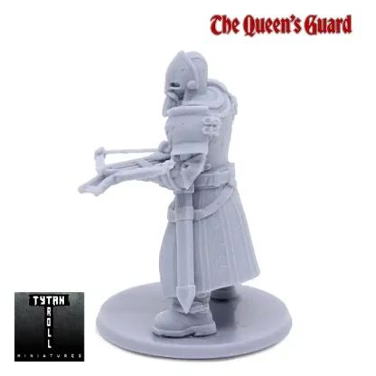 Queen's Guard with Crossbow 1 (Guards! 3D print, resin) - Afbeelding 2
