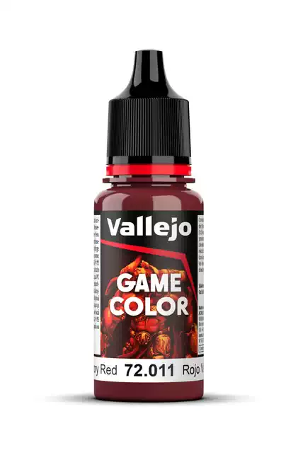 Game Color: Red Color Set (4x18 ml) - Image 2