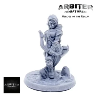 Female Human Ranger 01 (Heroes of the Realm 3D print, resin)