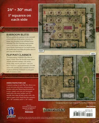 Pathfinder Flip-Mat Classics: Urban Tavern (accessory) - Image 2