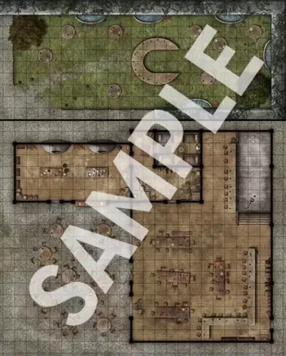 Pathfinder Flip-Mat Classics: Urban Tavern (accessory) - Image 4