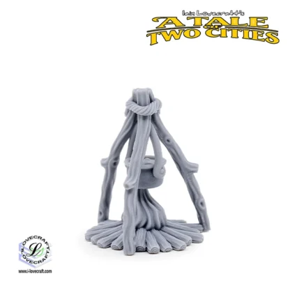 Campfire (A Tale of Two Cities 3D print, resin) - Image 2