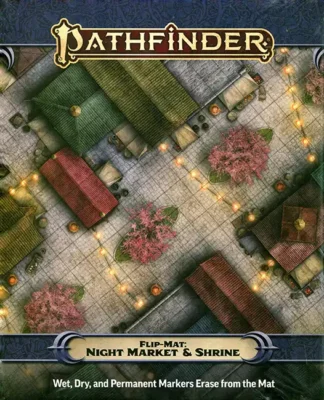 Pathfinder Flip-Mat: Night Market & Shrine (accessory)