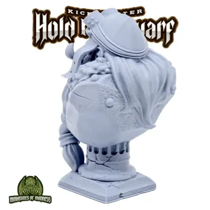 The Aviator, bust (Hold My Dwarf 3D print, resin) - Afbeelding 5