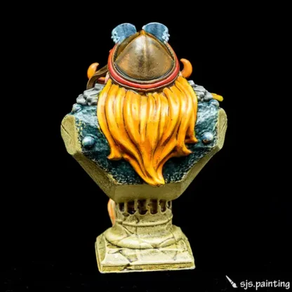 The Aviator, bust (Hold My Dwarf 3D print, resin) - Afbeelding 6